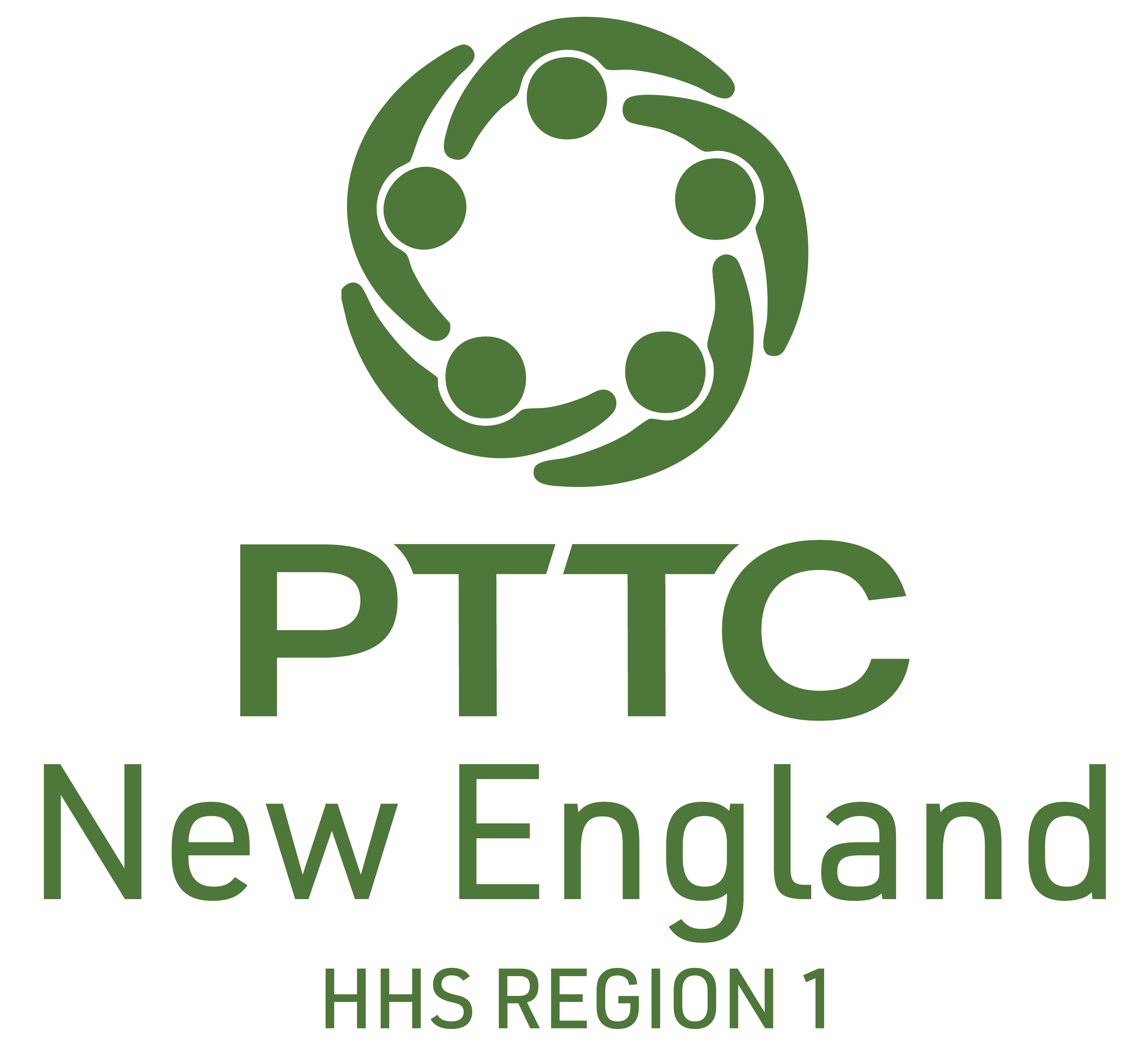 PTTC New England, HHS Region 1 logo